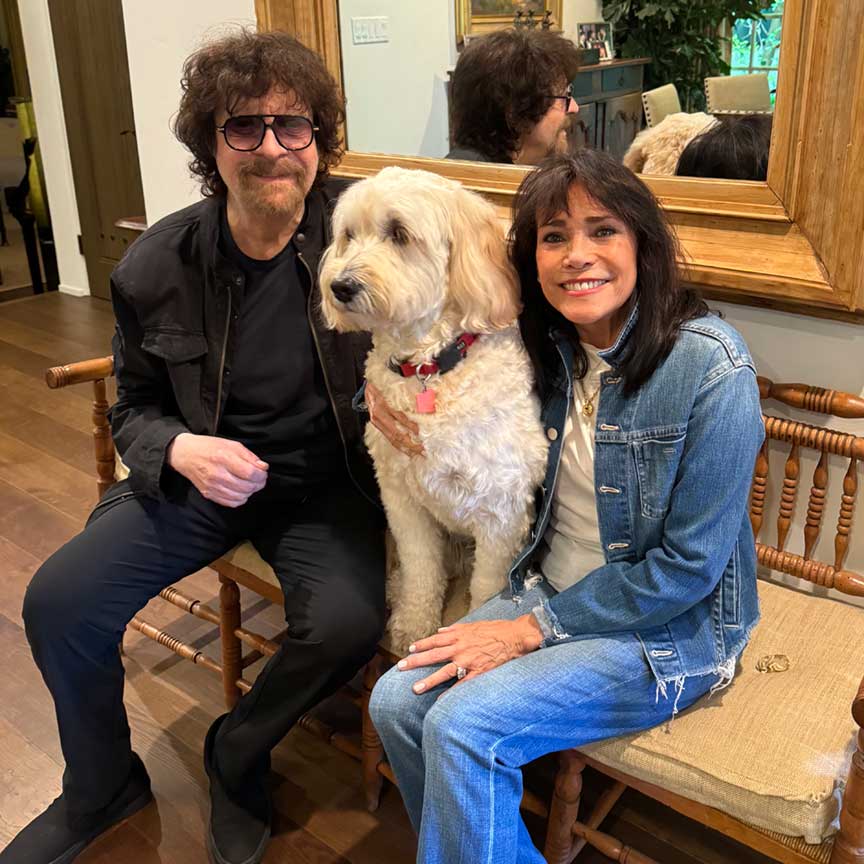 Jeff and Camilia Lynne with Buddy - Fox Creek Farm